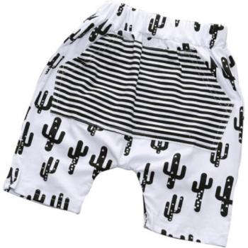 Cactus Harem shorts enfants, 1‑5 t, été, coton