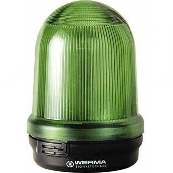 Werma Segnalatore luminoso 826.200.00 Verde Luce continua 24 V/DC
