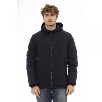 Baldinini Blue Polyester Jacket
