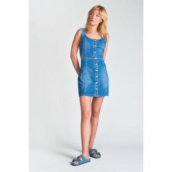 Le Temps des Cerises Vestito Tirana Denim Blue L