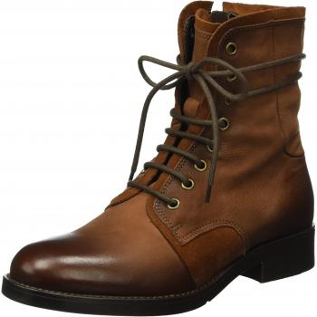 Damen Combat Boots Tamaris Braun – Größe 39 (Cuoio 455)