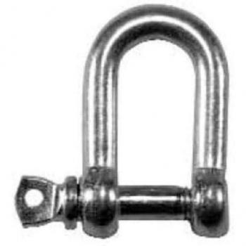 Manille Zinguée 8 mm 30x16 mm