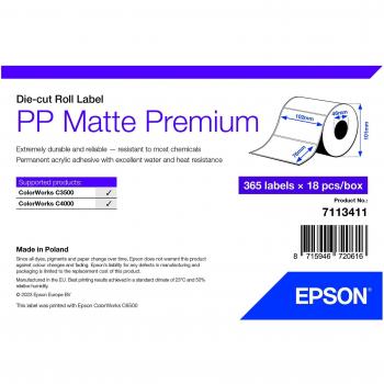 Papier d’étiquette Epson MF-7113411 Découpé