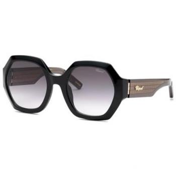 Chopard Occhiali da Sole Chic SC362M Nera Super Black Smoke Gradient