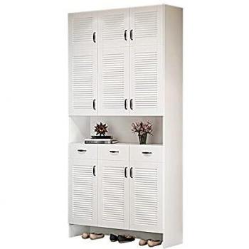 LABIXN Integrated Wall Shoe Cabinet
