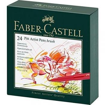 Faber-Castell 24 PITT Artist Brush Pens