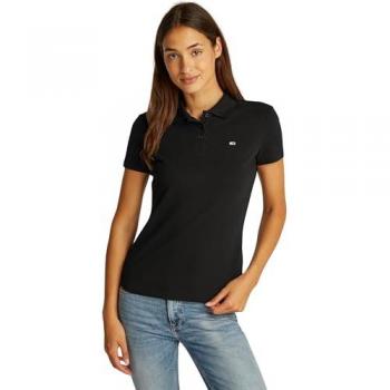 Tommy Jeans Polo Essential Slim Fit Nero DW0DW20160