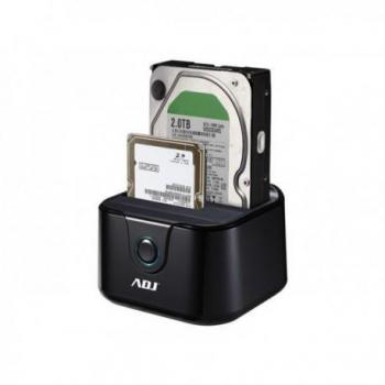 Docking Station ADJ AH01T per HDD SATA 2.5'' e 3.5'' con Funzione di Clonazione