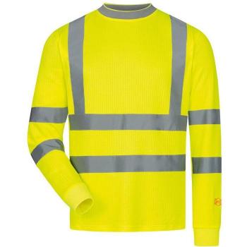 Pull à manches longues Warnschutz Oleas Gr.L Safestyle en jaune