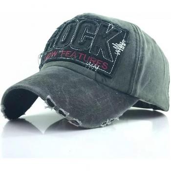 Men's and Women's Distressed ROCK Cap