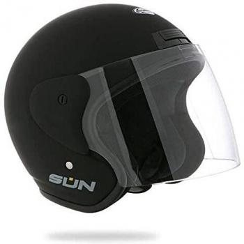 Casco Stormer Jet Sun Negro Adulto