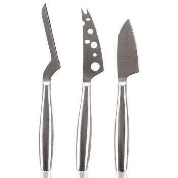 Trio de couteaux à fromage Boska Copenhagen – acier inox, usage domestique