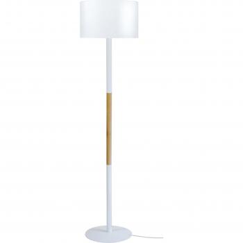 Lampadaire Blanc Tandem 1M – Élégance en hauteur
