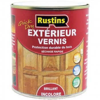 Rustins Quick Dry Outdoor Clear Varnish 1L Gloss