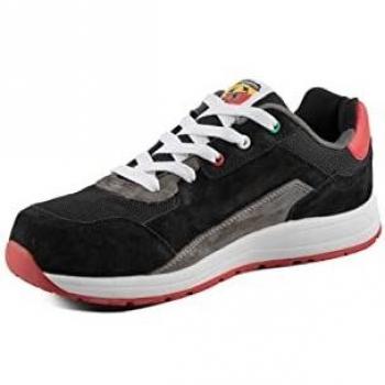 Abarth 595 S3 Chaussures de Conduite Noir Rouge T 39
