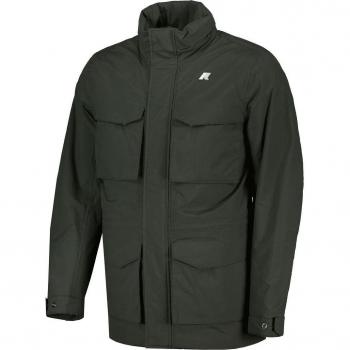 VerdantVanguard XXL Male Green Armor Jacket