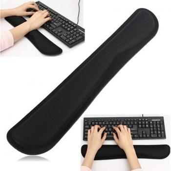 Coussin de soutien pour mains en gel noir