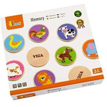 Viga Tier-Lernspiel Memory