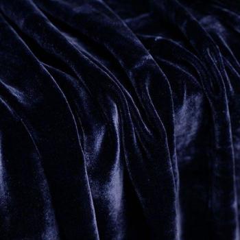 Autumn/Winter Women's Blue Velvet Sewing Fabric