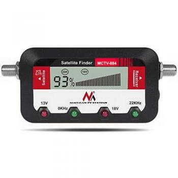 Compteur satellite numérique Maclean MCTV-884+ Câble 25cm FF