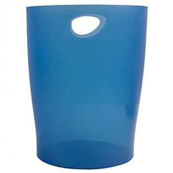 Exacompta 8er Set Papierkorb Ecobin Blau