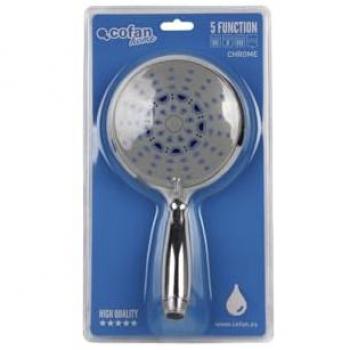 Poignée de Douche 5 Fonctions Chromée