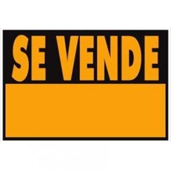 Cartel de venta 70 x 50 cm