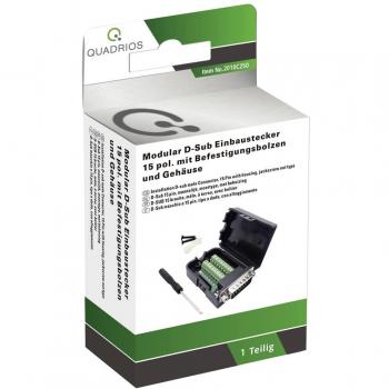 D-SUB Steckverbinder Set mit 15 Polen und Schrauben