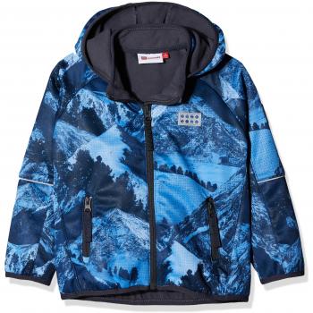 Chaqueta LEGO Wear para Niños, Azul, Sebastian 775, Talla 100-105
