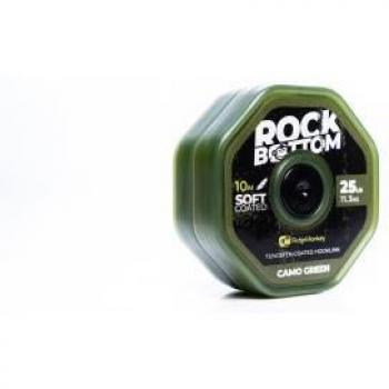 Hooklink de Acero Tungsteno con Camuflaje Verde Ridgemonkey 25 lb