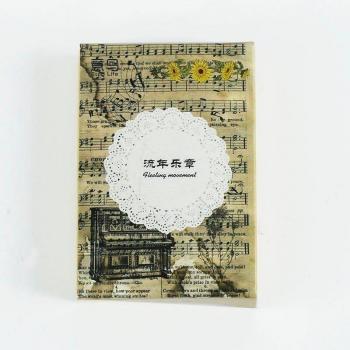 Retro Letter Stickers