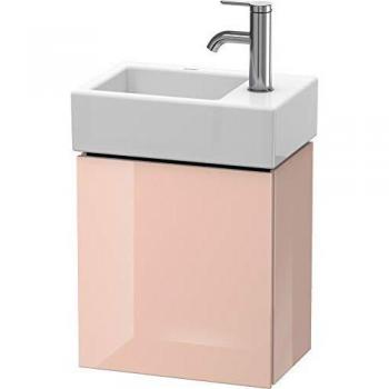 Duravit L-Cube Waschtischunterbau, 36,4 x 24,1 cm, 1 Tür, Hochglanz Apricot Pearl