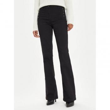 Black Flare Fit Morgan Jeans 242-PFLA1