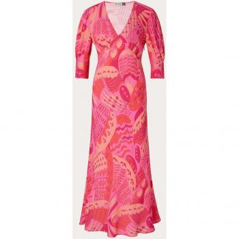 Vestido Zadie Estampado de Rixo