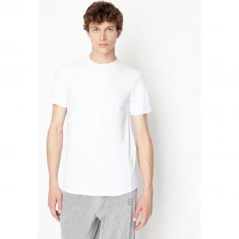T-shirt Armani Exchange nera in cotone