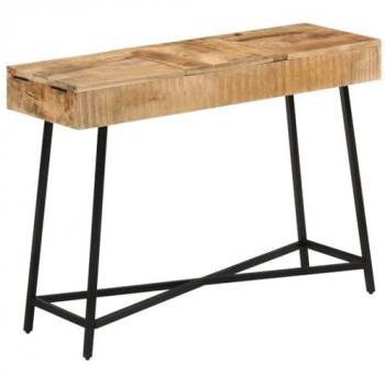 Meuble Chambre à Coucher VidaXL 105x35x75 cm Bois de Manguier Brut