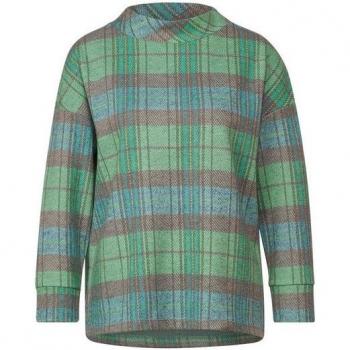 STREET ONE Elegantes Stehkragenshirt
