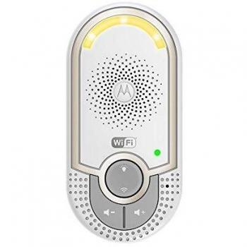 Babyphone Motorola MBP162 CONNECT – Audio Wi‑Fi, veilleuse, fonction talkie‑walkie, alertes sonores