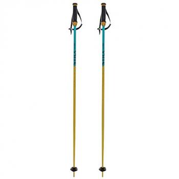 Volkl Phantastick 16mm Ski Poles 120 cm Yellow Unisex
