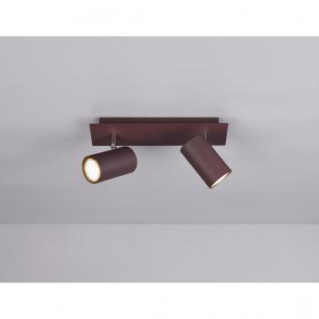 Marley Ruggine Plafoniera con Faretti Orientabili