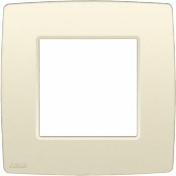 Enkele afdekplacat, kleur Original cream (Niko 100-76100)