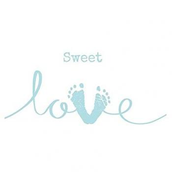 20 SERVIETTES PAPIER DOUX AMOUR GARS 33CM BLEU