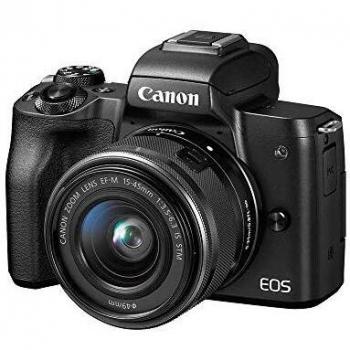 Kit Canon EOS M50 con lente EF-M 15-45mm f/3.5-6.3 IS STM 4K