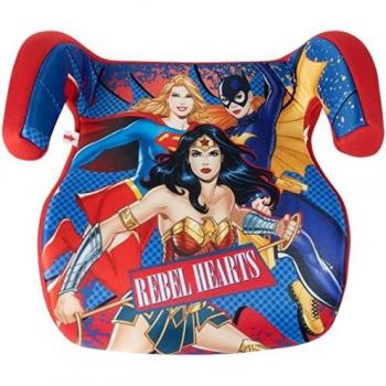 Alzabimbo Auto Good Girl Booster Bambina Viaggi Supereroine Blu e Rosso