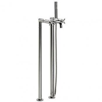 Rubinetto a pavimento Roca Loft per vasca, cromo