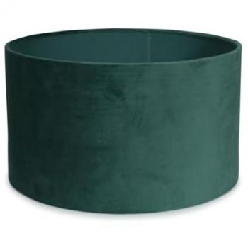 Reni Forest Green Velvet Drum Light Shade