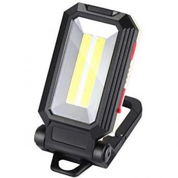 Komfort‑Werkstattlampen-Set: Akkulampe, USB‑Strahler