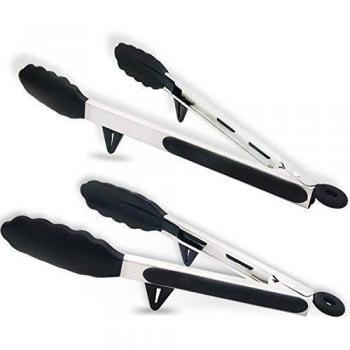 9-Inch and 12-Inch Tongs Set