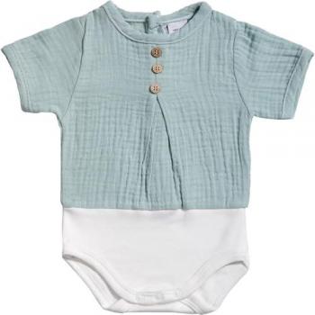 Bodys Babidu Pack: Dos Unidades, Tapeta y Botones, Manga Corta