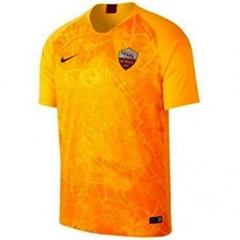 Maillot de Football Nike AS Roma 3e Stade 2018/2019 pour Hommes Gold/Bordeaux S‑40/42
